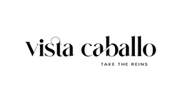 Vista Caballo logo with tagline 'Take the Reins' a leadership development and personal growth organization and WG Business Enterprises client https://vistacaballo.com/