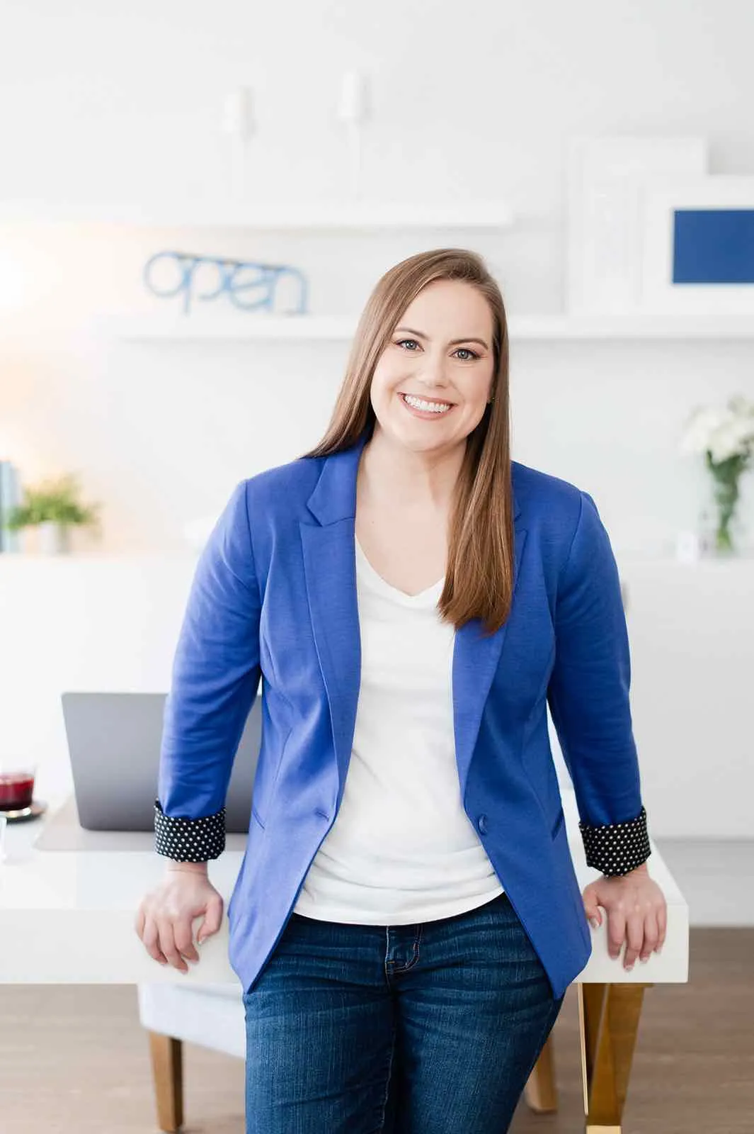 Photo of founder Whitney, business consultant